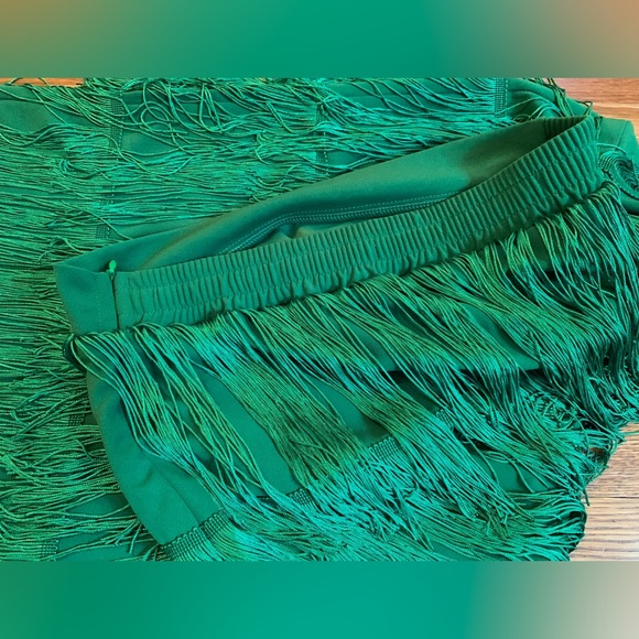 NWT Women Fringe Pencil Skirts green size medium - Picture 13 of 14